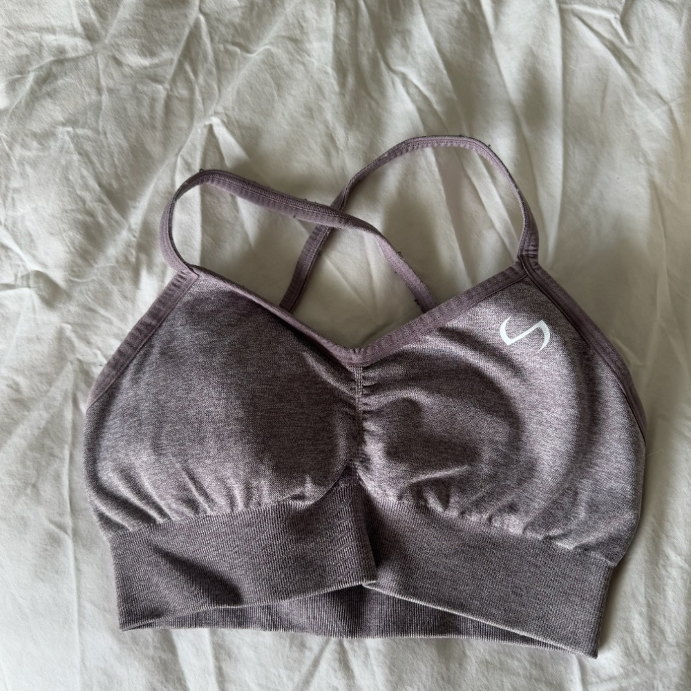 TLF Size Small Purple Sports Bra
